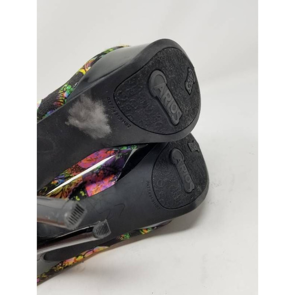 Carlos Santana Destiny Platform Stiletto Floral 7 - Picture 2 of 10